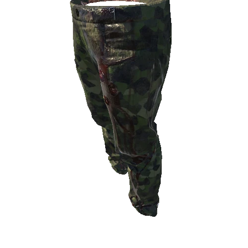 Pant Loose Camouflaged STD026